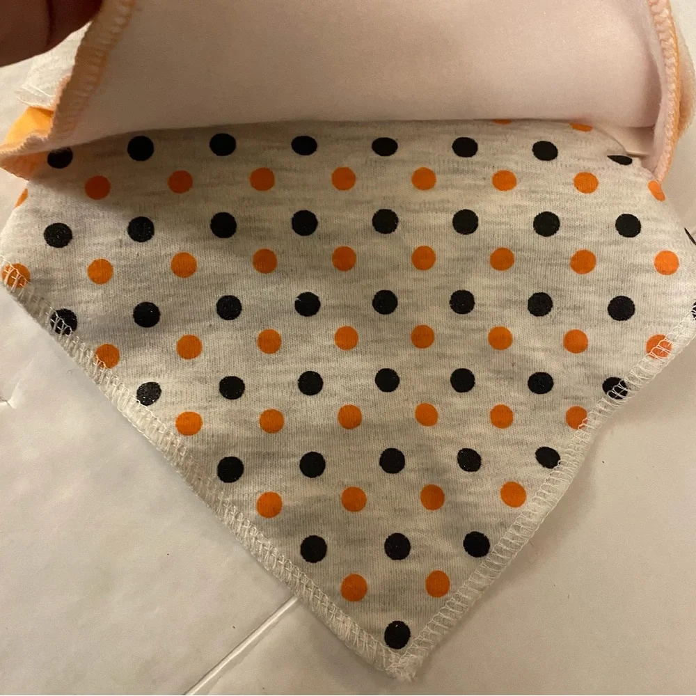 BABY Bibs and Headbands My First Halloween NWOT